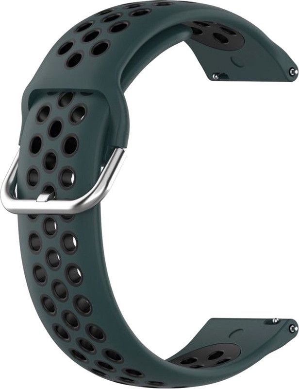 ACM Watch Strap Belt for Garmin Venu 2 Smartwatch Band Turquoise & Black Smart Watch Strap  (Mullti Color)