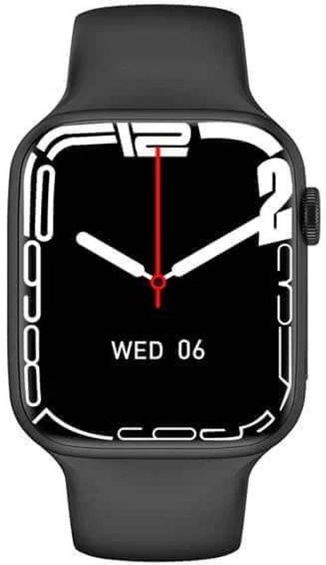 STROMBUCKS i8 PRO MAX Smart Watch Bluetooth Watch Bluetooth Call Smart Watch ECG Heart Rate Smartwatch  (Black Strap, 44)