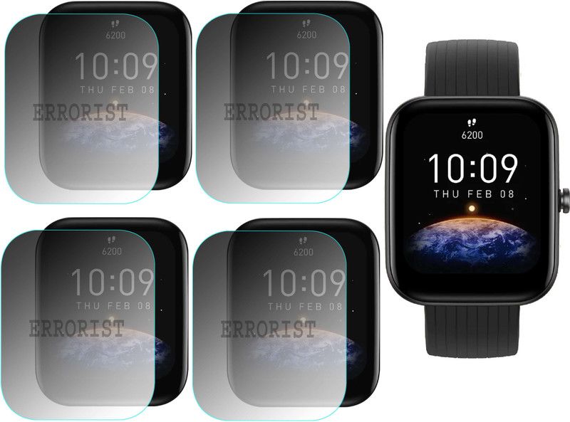 ERRORIST Screen Guard for AMAZFIT BIP 3 PRO  (Pack of 4)
