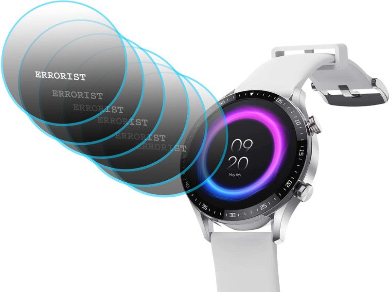 ERRORIST Screen Guard for DIZO WATCH R TALK  (Pack of 6)