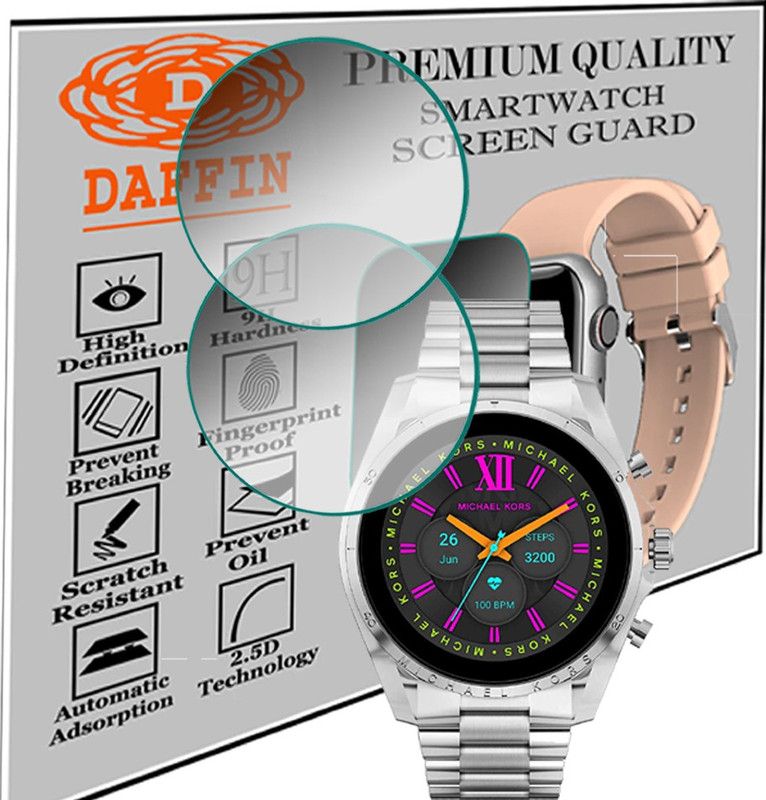 daffin Screen Guard for Michael Kors Gen 6 Bradshaw  (Pack of 2)