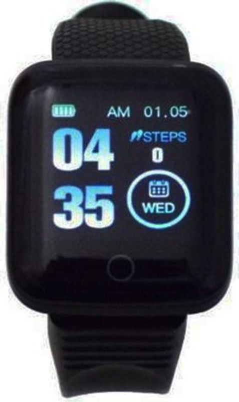 DELMOHUT ID116 Plus Smart Band  (Black Strap, Size : free size)
