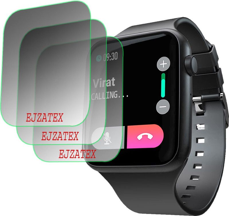 ejzatex Screen Guard for FIRE BOLTT UNISEX SMARTWATCH  (Pack of 3)
