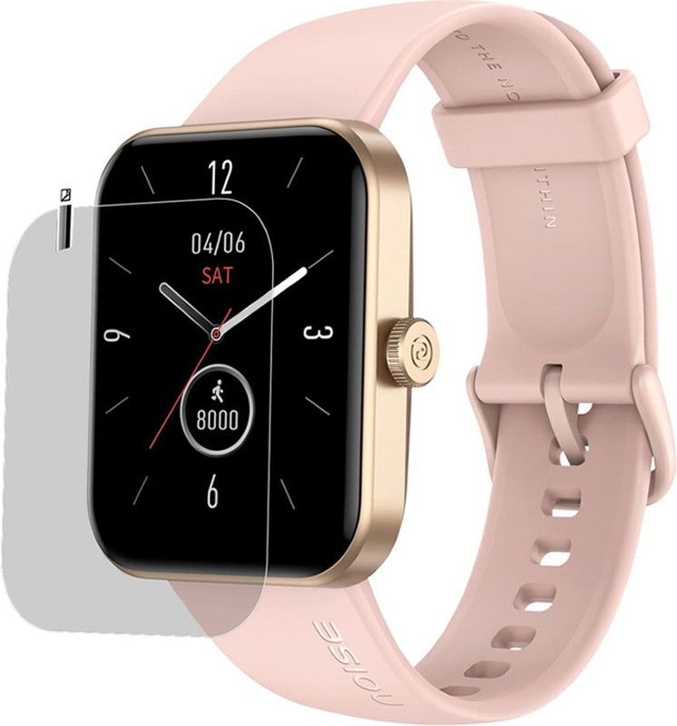 slwax Screen Guard for Noise ColorFit Caliber Go SMARTWATCH  (Pack of 1)