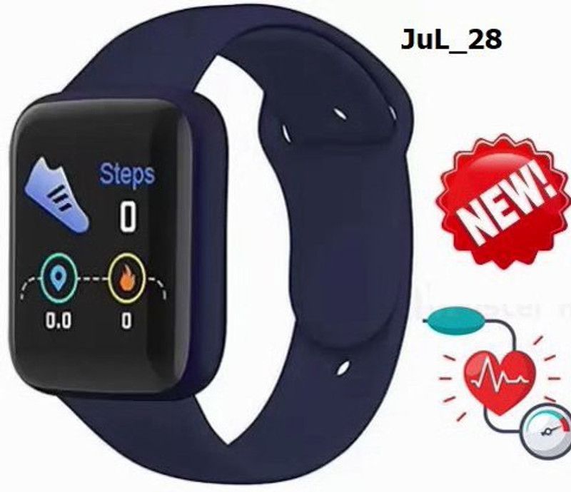 Jocoto S1 (D20) LATEST ACTIVITY TRACKER FITNESS TRACKER SMART WATCH BLACK(PACK OF 1) Smartwatch  (Black Strap, free)
