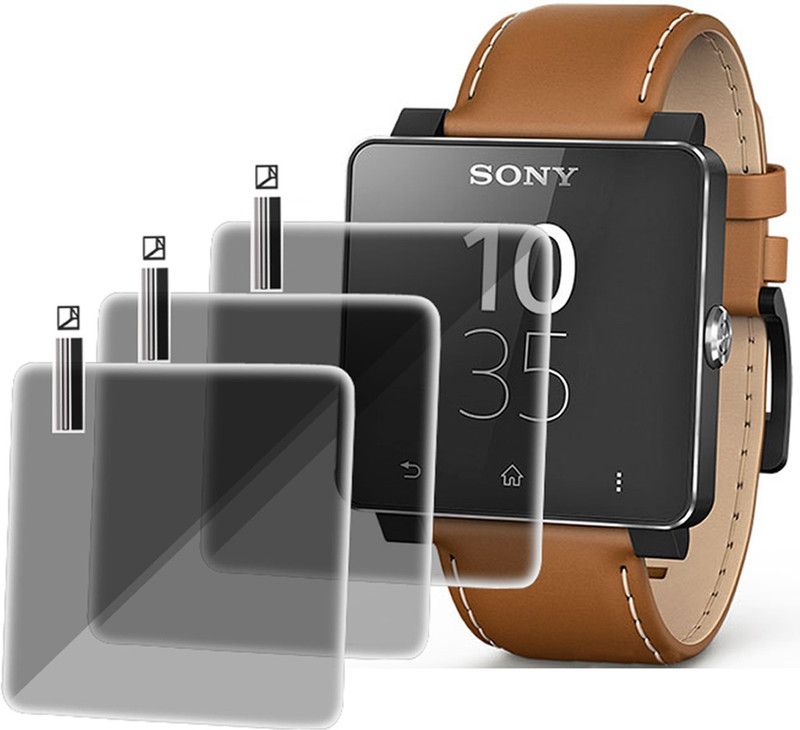 XAZE Screen Guard for SONY SMARTWATCH 2 Smartwatch screen guard  (Pack of 3)