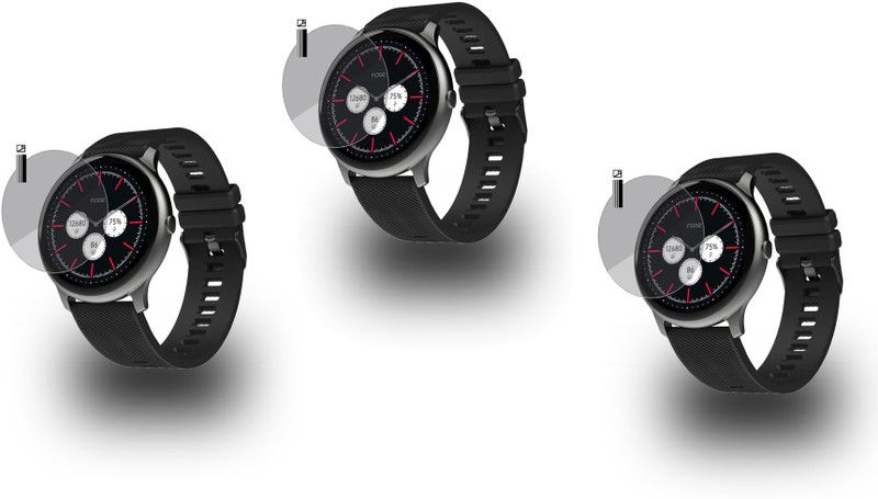 hirdesh Screen Guard for NoiseFit Evolve Smartwatch  (Pack of 3)