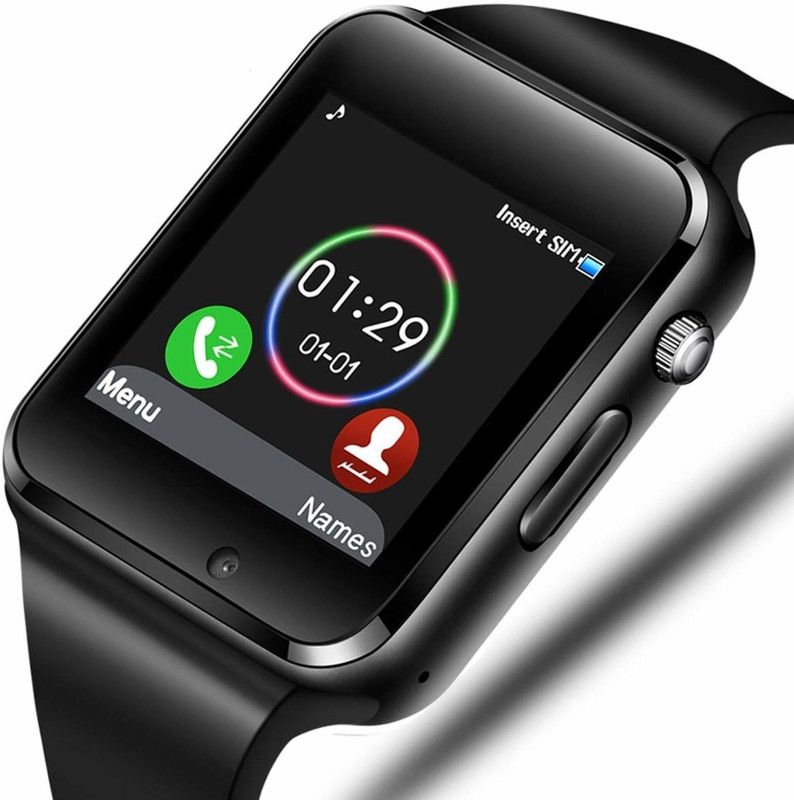 Wireless A1 Smartwatch Black Original smartwatch Smartwatch  (Black Strap, Regular)