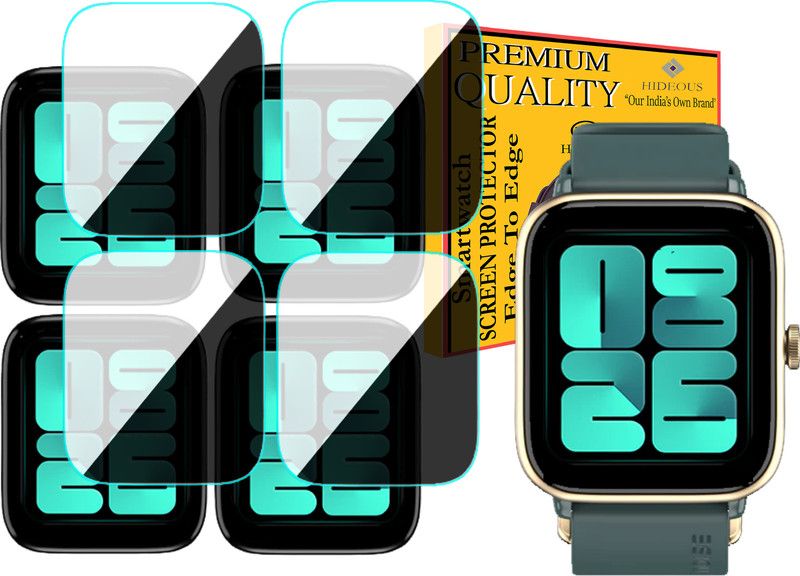 HIDEOUS Screen Guard for NOISE ColorFit Pro 4  (Pack of 4)