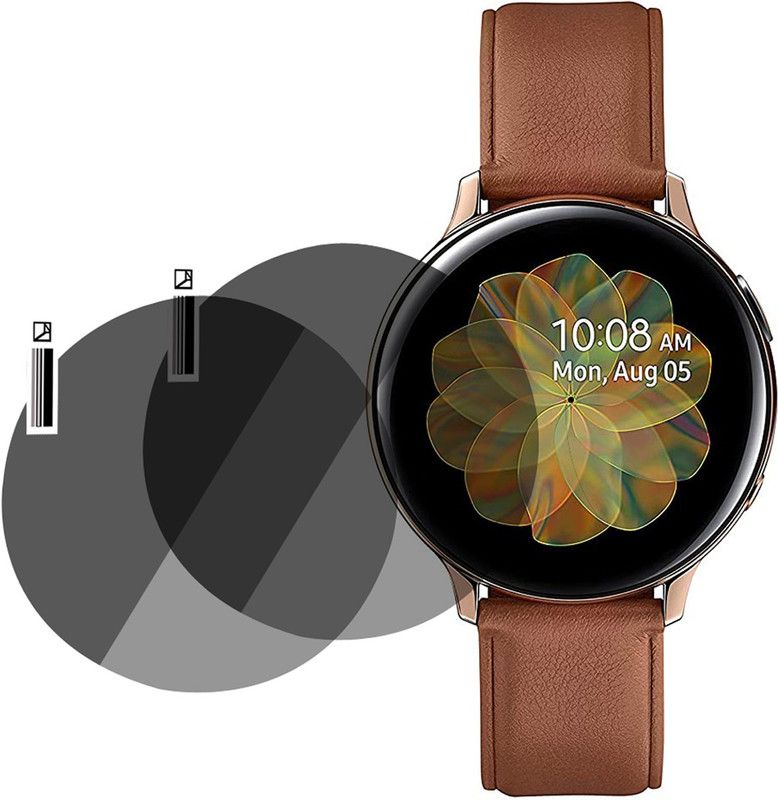 HI2U Screen Guard for Samsung Galaxy Watch Active 2 Smartwatch  (Pack of 2)