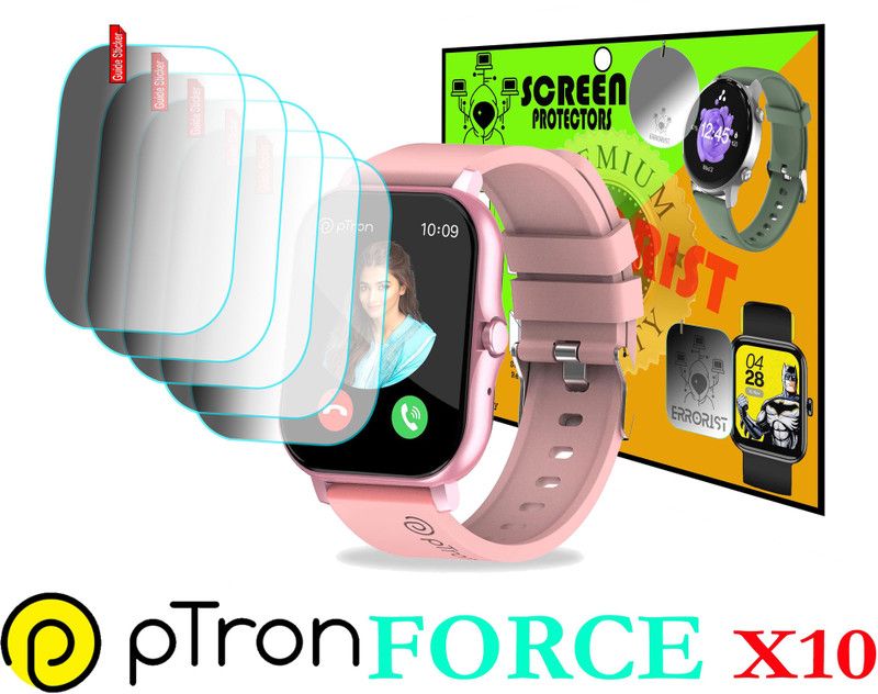 ERRORIST Screen Guard for PTRON FORCE X10  (Pack of 5)