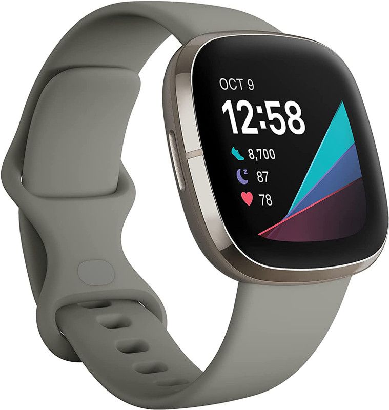 Kundan True Traders Screen Guard for Fitbit Sense SMARTWATCH SCREEN  (Pack of 1)