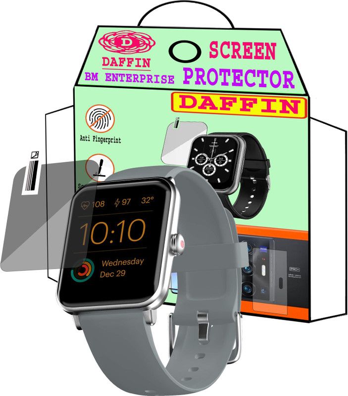 daffin Screen Guard for Noise ColorFit Pro 3 Smartwatch.  (Pack of 1)