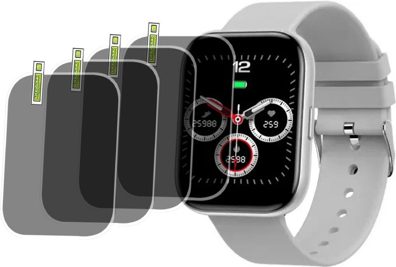 EJZATI Screen Guard for Fire-Boltt Mercury Smartwatch SCREEN TEMPERED  (Pack of 4)