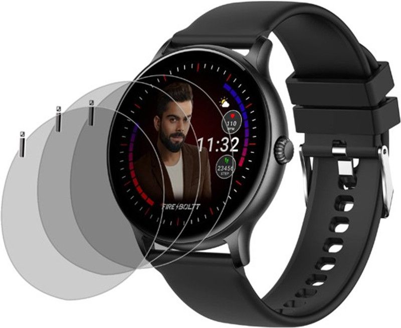 slwax Screen Guard for Fire Boltt Phoenix SMARTWATCH  (Pack of 3)