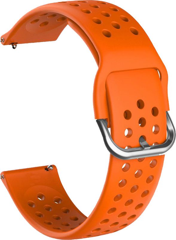 ACM Watch Strap Dot Belt for Citizen Cz Smart Smartwatch Band Orange Smart Watch Strap  (Orange)