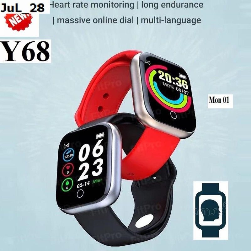Jocoto S89 (D20) ULTRA MULTI SPORTS FITNESS TRACKER SMART WATCH BLACK(PACK OF 1) Smartwatch  (Black Strap, free)