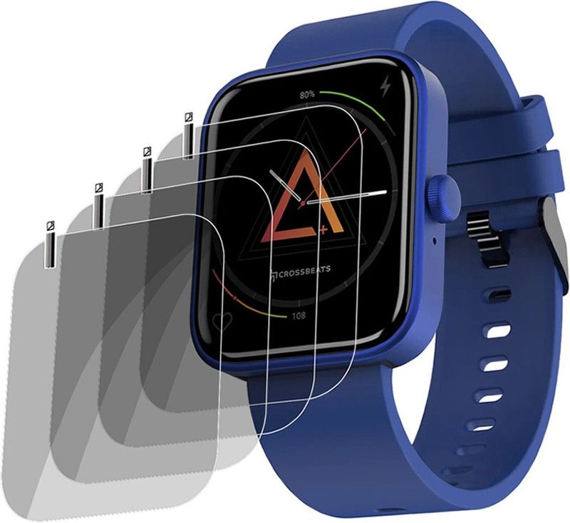 slwax Screen Guard for Crossbeats Ignite Spectra Plus Smartwatch  (Pack of 4)
