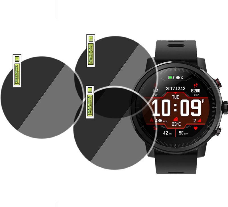 EJZATI Screen Guard for huami Amazfit Stratos Smartwatch SCREEN TEMPERED  (Pack of 3)