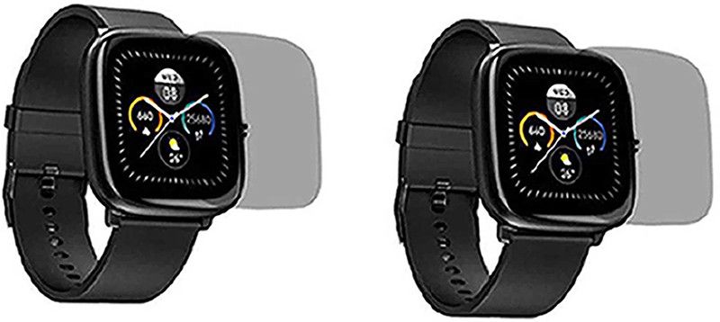 EZGER Screen Guard for Noise Color Fit Qube SpO2 (SMARTWATCH)  (Pack of 2)