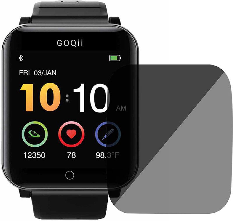 XAZE Screen Guard for GOQii smart vital Smartwatch Screen Guard  (Pack of 1)