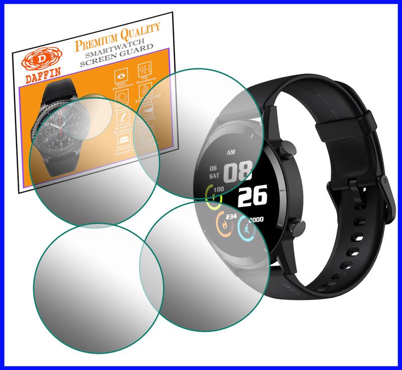 daffin Screen Guard for Noise NoiseFit Core 2 Smartwatch  (Pack of 4)