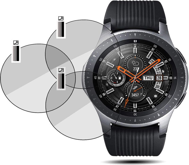 EZGER Screen Guard for .Samsung Galaxy Watch 46 MM  (Pack of 3)