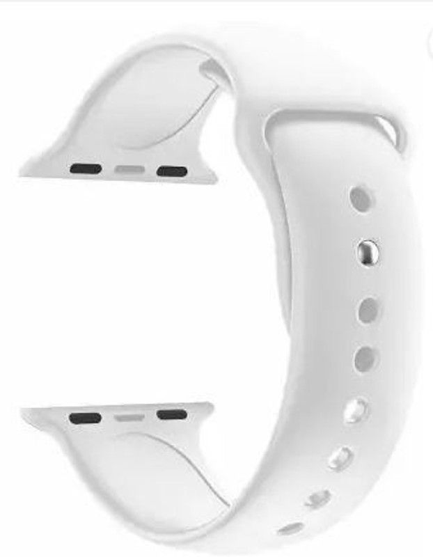 Storm Watch Strap 42/44 MM/L Smart Watch Strap  (White)