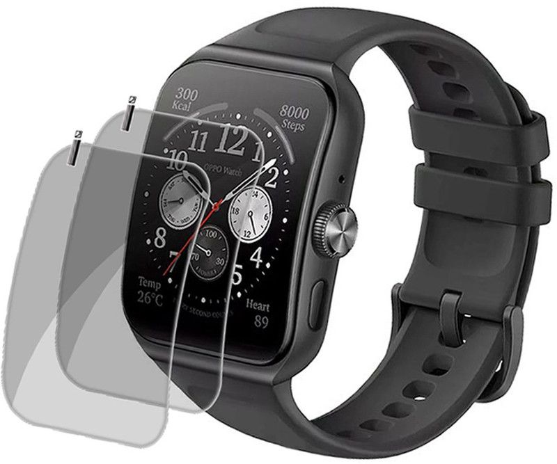 slwax Screen Guard for Oppo watch 3 pro Smartwatch  (Pack of 2)