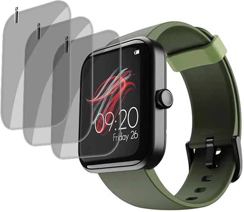 slwax Screen Guard for BoAt Wave Select Smartwatch  (Pack of 3)