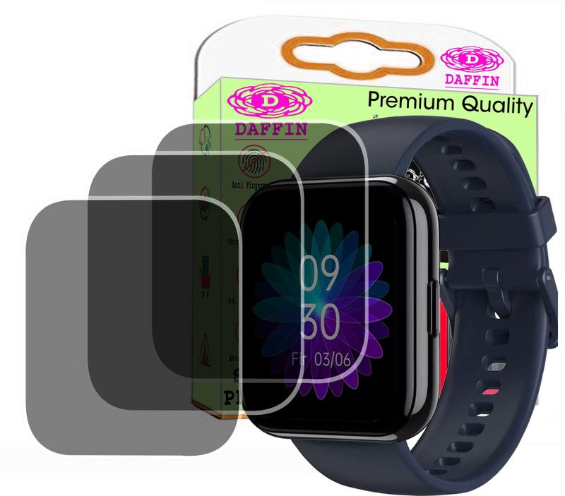 daffin Screen Guard for DIZO WATCH PRO  (Pack of 3)