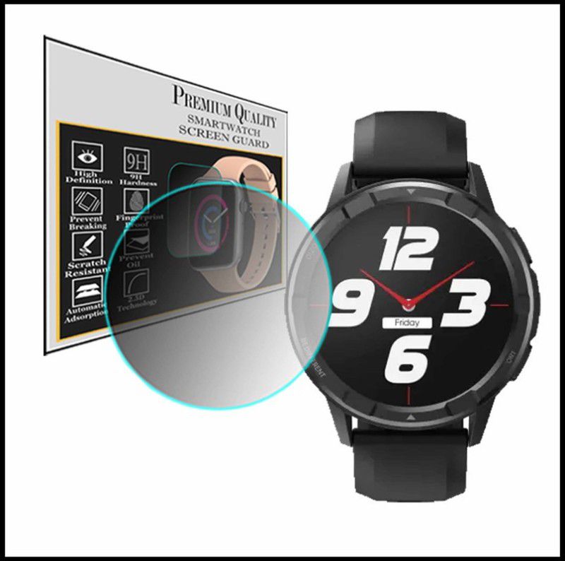HIDEOUS Screen Guard for DIZO Watch R Talk Go  (Pack of 1)