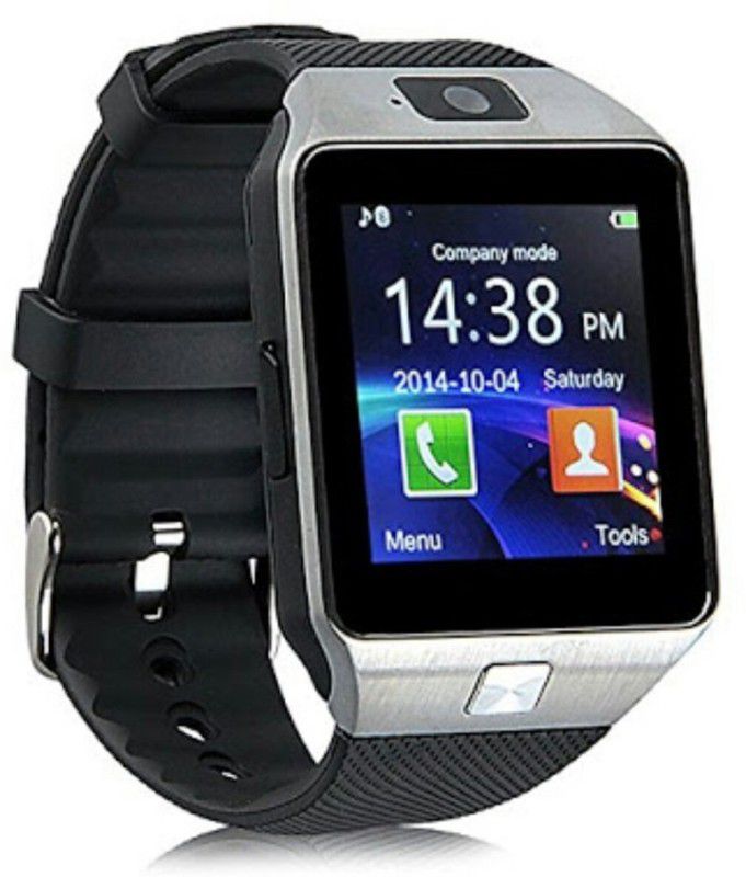 Shan SHN- DZ09-187 phone Smartwatch  (Black Strap, Regular)