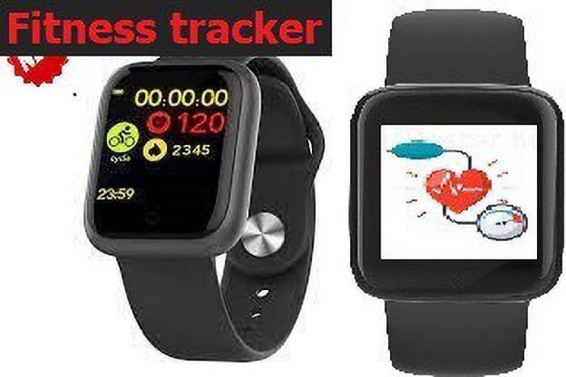 Bashaam S1364 (D20) PRO MULTI SPORTS STEP COUNT SMART WATCH BLACK(PACK OF 1) Smartwatch  (Black Strap, free)