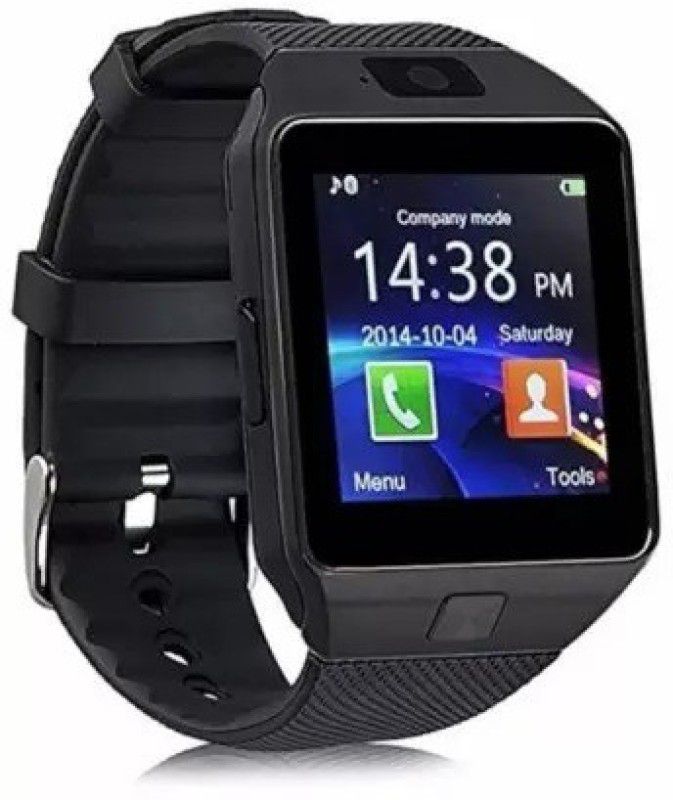 Tech Beast DZ09 Smartwatch Smartwatch (Black Strap, Free Size) Smartwatch  (Black Strap, XL)