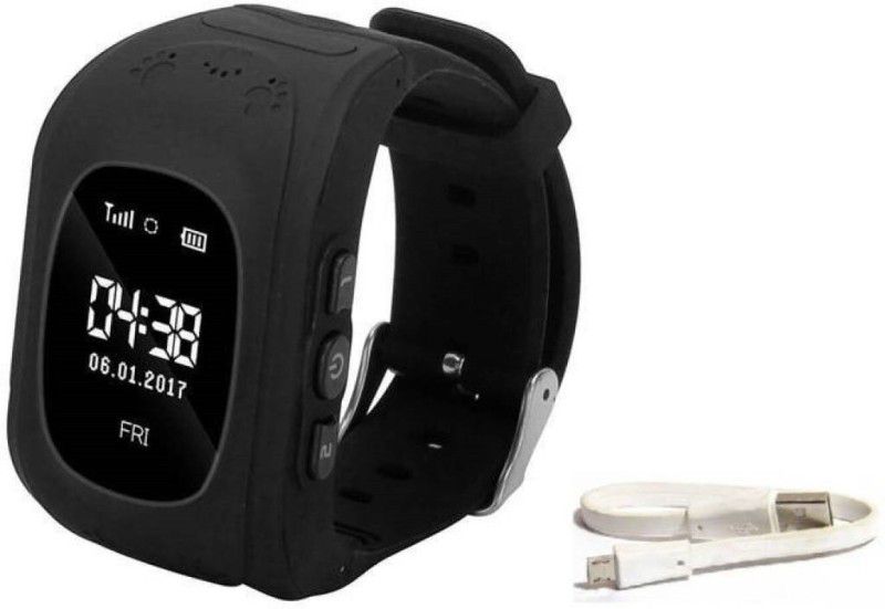 Benison India Shopping BABY.GREEN.AM phone Smartwatch  (Black Strap, Free Size)