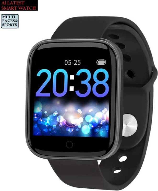 Bashaam OP1530_D20 ADVANCE ACTIVITY TRACKER SLEEP MODE SMART WATCH BLACK(PACK OF 1) Smartwatch  (Black Strap, free)