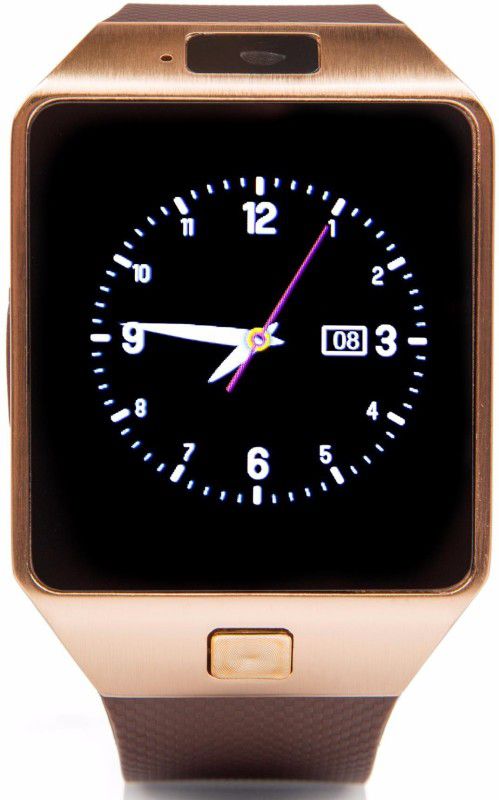 MPA Smart Watch Smartwatch  (Brown Strap)