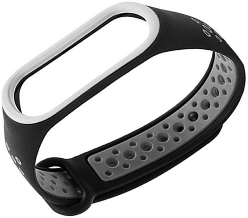 yisirl Belt SILICONE Wrist Band & Smart Tracker MODAL Strap Fitness Smart Smart Band Strap  (Grey)