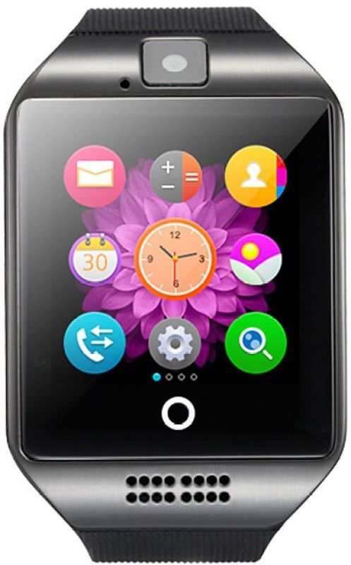 JM JMLM698 phone Smartwatch  (Black Strap, Regular)