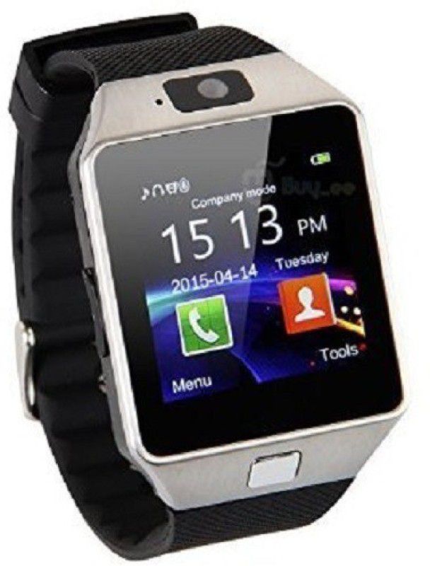 Diamoda DZ09 Smartwatch  (Black Strap, Regular)