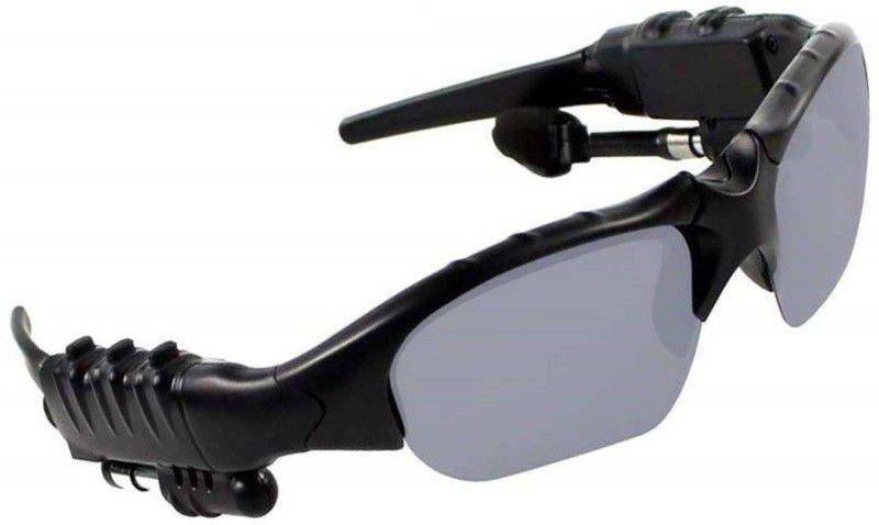 Buy Genuine Wireless Sport Bluetooth Headphones Sunglasses  (Smart Glasses, Black)