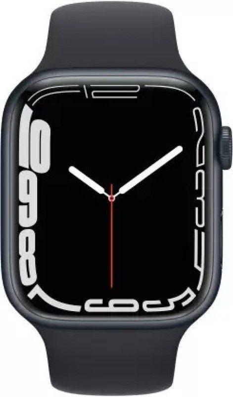 Tech Beast Series 7 Smartwatch Smartwatch  (Black Strap, Free)