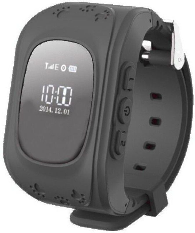 Bluebells India TIJBENQ50 Fitness Smartwatch  (Black Strap, Regular)
