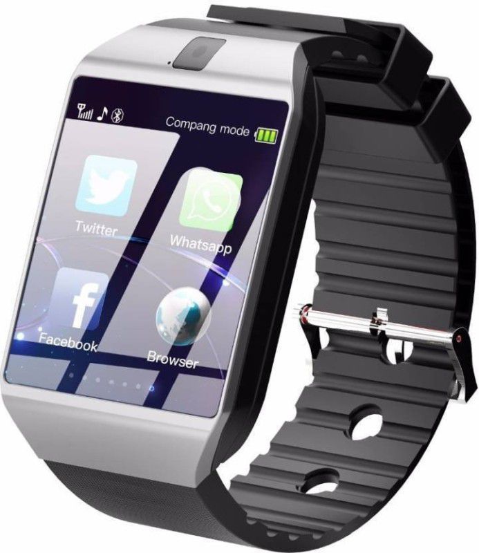 TinyTales HIN02-BK phone Black Smartwatch Smartwatch  (Black Strap, Free Size)