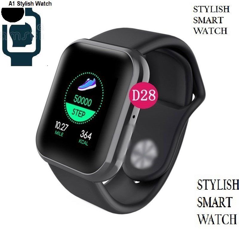 BYDYE MA_NOV-Y68_156 Smartwatch  (Black Strap, Free)