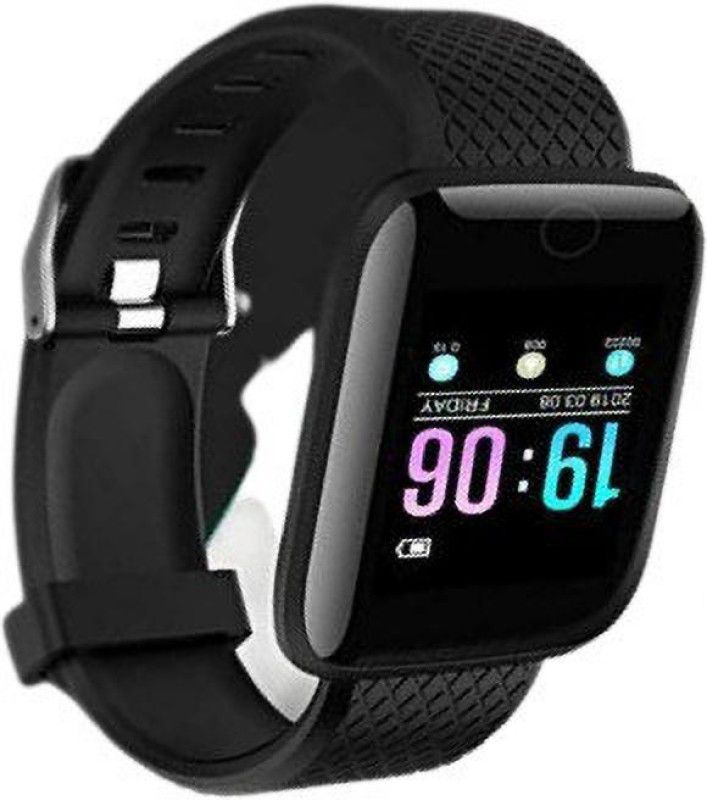 Narayan Enterprisesss RV_ID 116 Plus Fitness Band With Multi Sport Tracker Back Only (Pack of 1) Smartwatch  (Black Strap, Free)