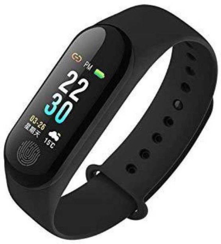 CellBee Smart Band For Fitness  (Black Strap, Size : Free Size)