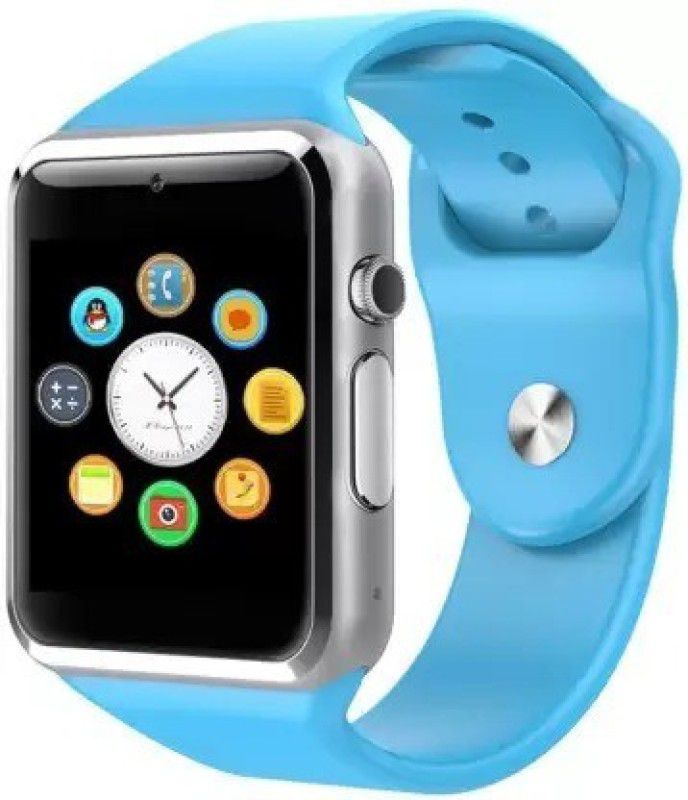 Tech Beast A1 CALLING BLUE Smartwatch (Blue Strap, FREE) Smartwatch  (Blue Strap, X)