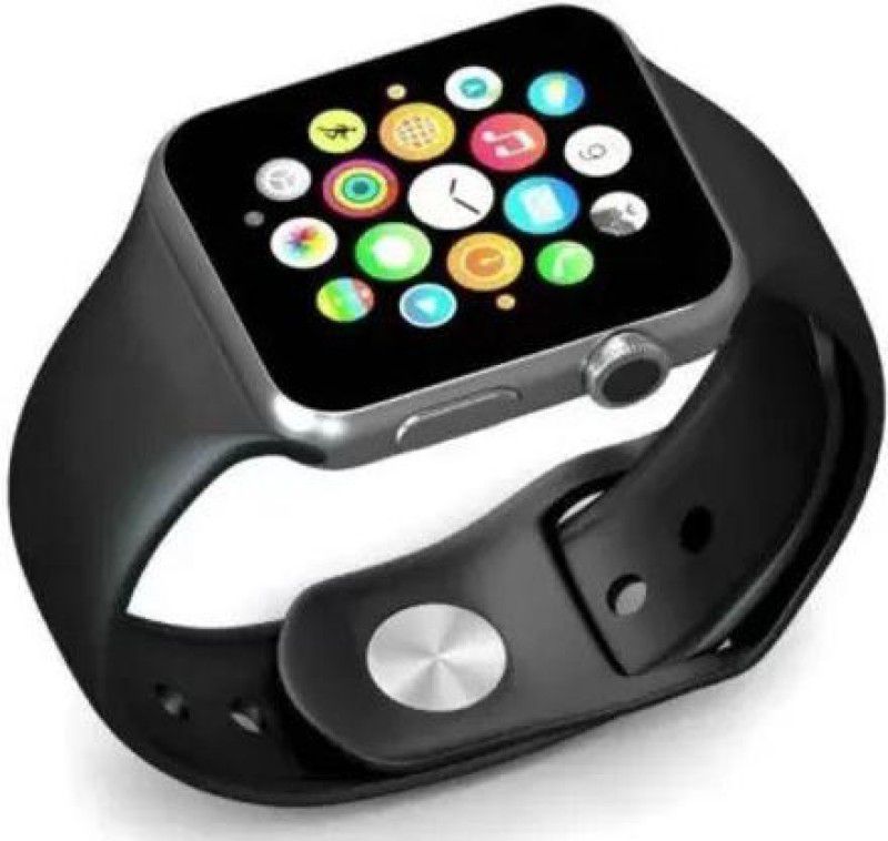 Tech Beast A1 Smart watch Smartwatch  (Black Strap, FREE SIZE)